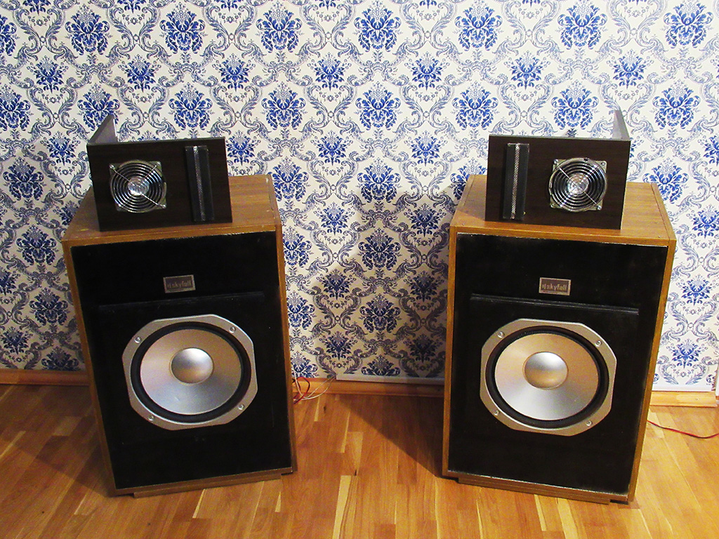 Trio KL-5060. Technics SB-8000. Электроника 35ас-015. Колонки с ленточными динамиками.