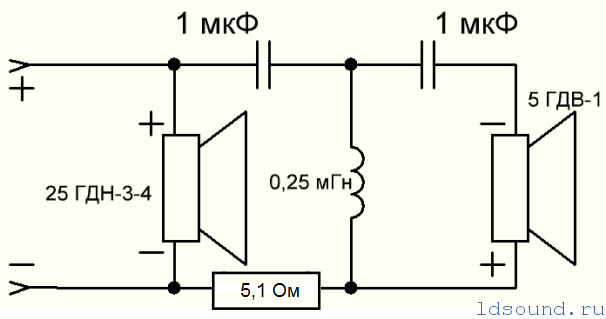 Схема фильтра 25ас 2