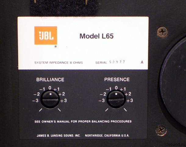 JBL_L65 ldsound.info