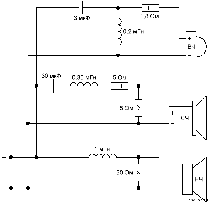 JBL4312B - изменение фильтра