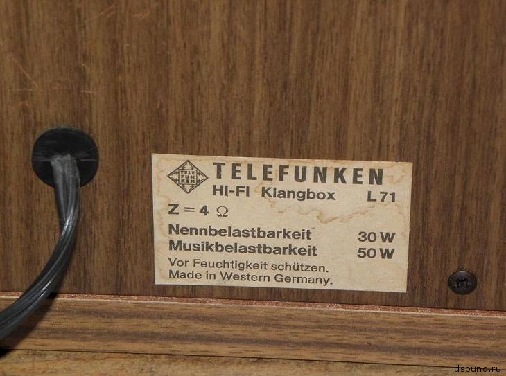 Telefunken Klangbox L71