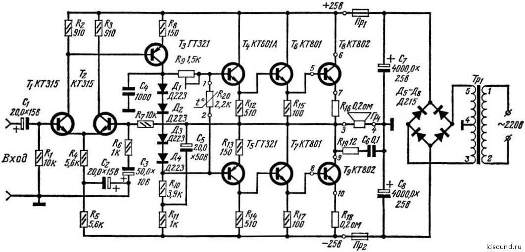 Как сделать простой усилитель звука на транзисторах?