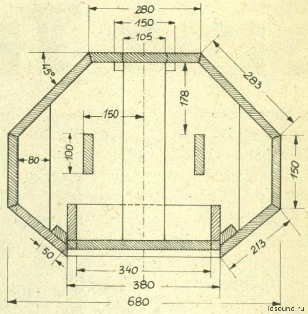 4-х полосная АС «Visaton TL860D»